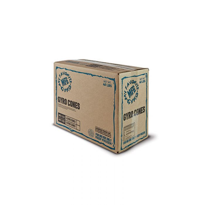 My Favorite Gyro Cones 4/10 lbs. Loumidis Foods