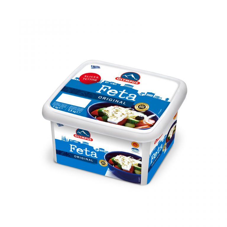 Olympus Feta Cheese 1 kg. Loumidis Foods
