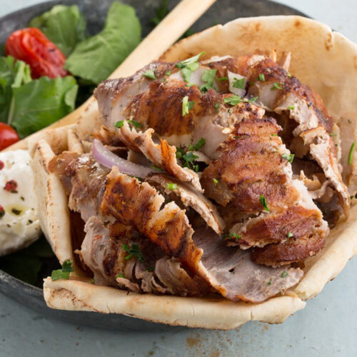 My Favorite Gyros Cone 1/30 lbs. Loumidis Foods